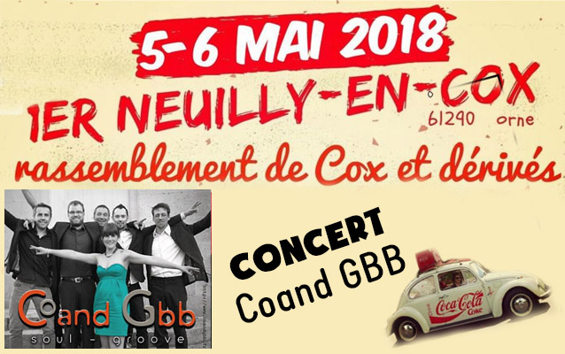 Neuilly sur Eure - Concert COX 5 mai 2018