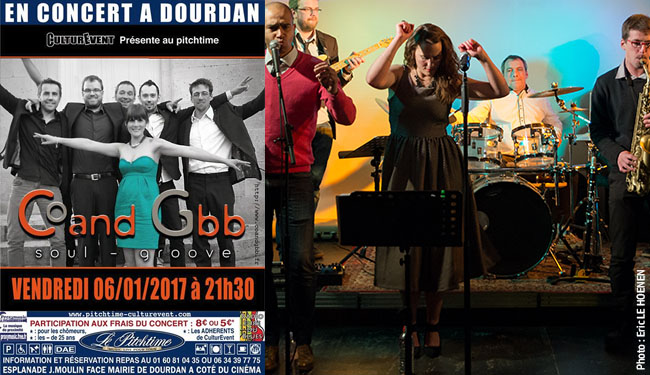 Concert au PITCHTIME à Dourdan : 06 janvier 2017